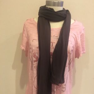 Chocolate brown jersey wrap scarf shawl hijab NWT
